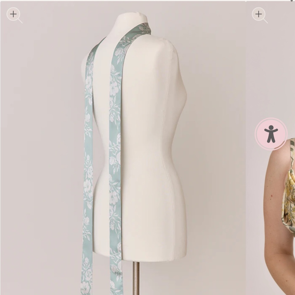 Revelry Sage and Champagne Scarf